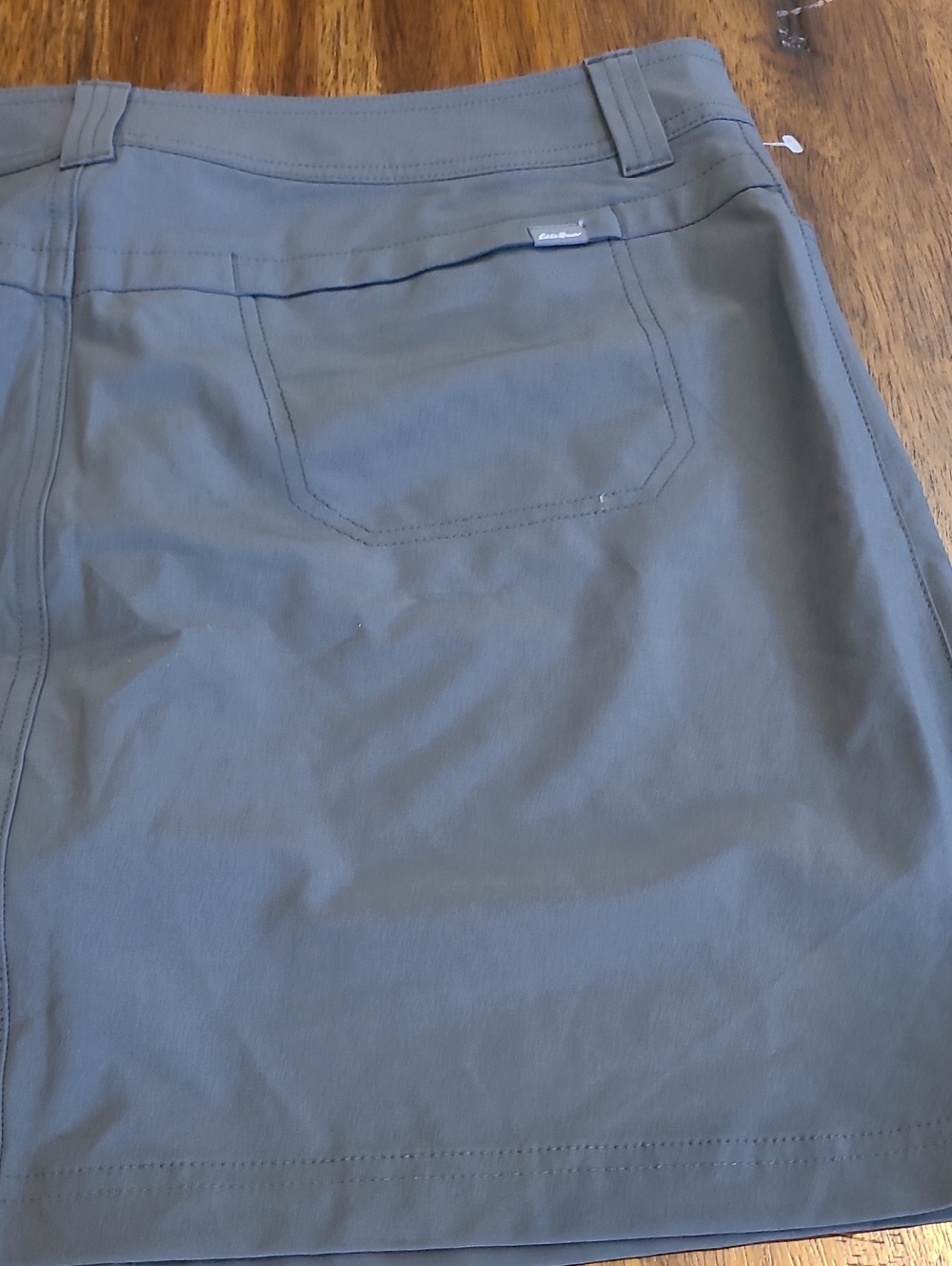 Eddie Bauer Women's Horizon High-Rise Skort Grey Size 14.  New Without Tags - Picture 3 of 6